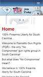 Mobile Screenshot of palmettogunrights.org